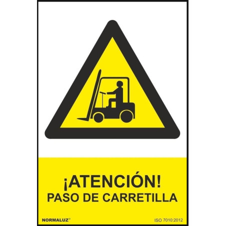 SENYAL PERILL "PASO DE CARRETILLA" 210x300 PVC