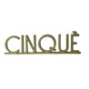 PLACA PISOS FUNDICIO  60mm ALUMINI PINTAT DAURAT "CINQUE"