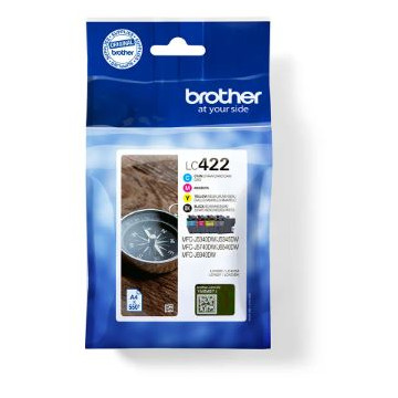 CARTUTX BROTHER (LC422VAL) PACK 4 COL 4x550f