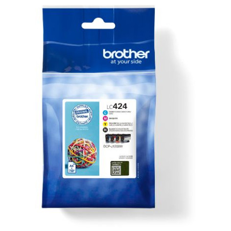 CARTUTX BROTHER (LC424VAL) PACK 4 COL 4x750f