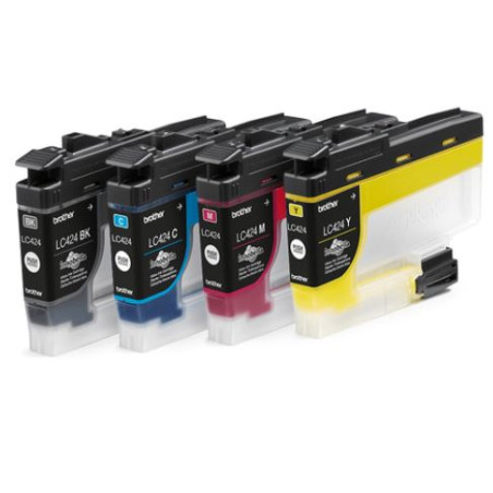 CARTUTX BROTHER (LC424VAL) PACK 4 COL 4x750f