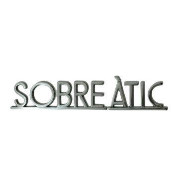 PLACA PISOS FUNDICIO  60mm ALUMINI PLATA "SOBREATIC"