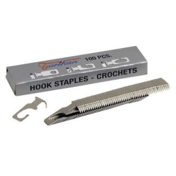 GRAPES GANXOS PER PENJAR TURIKAN CROHETS HOOK STAPLES 100u.