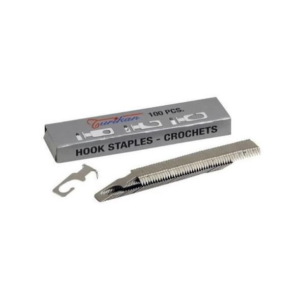 GRAPES GANXOS PER PENJAR TURIKAN CROHETS HOOK STAPLES 100u. GRAPES GANXOS PER PENJAR TURIKAN CROHETS HOOK STAPLES 100u.