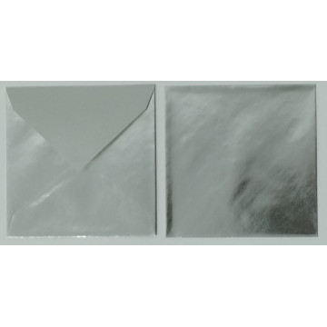 SOBRE COLOR 125x125 PLATEJAT (100u.)