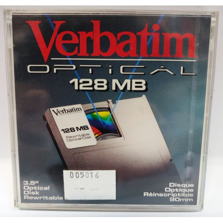 DISKETTE OPTIC 3M 128 MB
