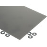 PLACA F METACRILAT OPAC NACARAT PLATA 03mm