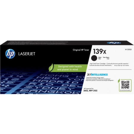 CARTUTX LASER H.P. (W1390X)(139X) NEGRE 4.000f
