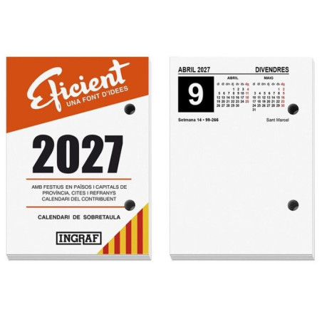 TACO CAL. EFICIENT CATALA ANY 2025 (EFI353435)