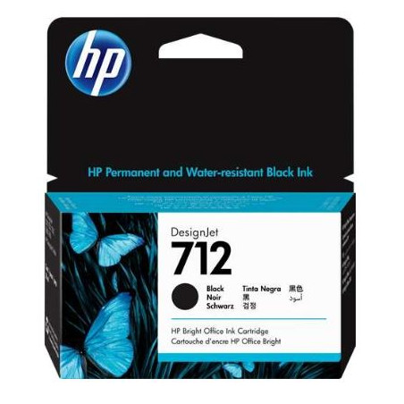 CARTUTX H.P. (3ED70A) (712) NEGRE 38ml
