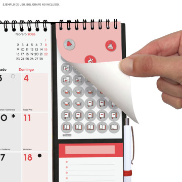 CALENDARI PARED ESP. M/V 300x330 APU. SP FINOCAM AÑO 2025 + BLOC