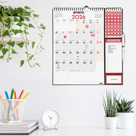 CALENDARI PARED ESP. M/V 300x330 APU. SP FINOCAM AÑO 2025 + BLOC
