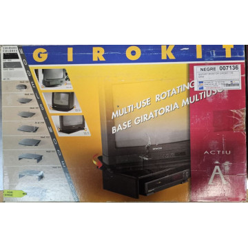 SOPORT MONITOR GIROKIT 118 GRIS 560x370x185 bandeja intermitja