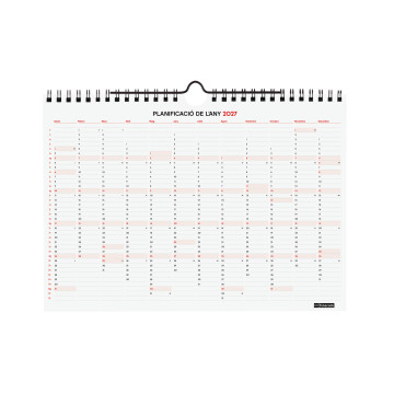 CALENDARI PARED ESP. M/V 210x150 CAT 16m ANY 2025