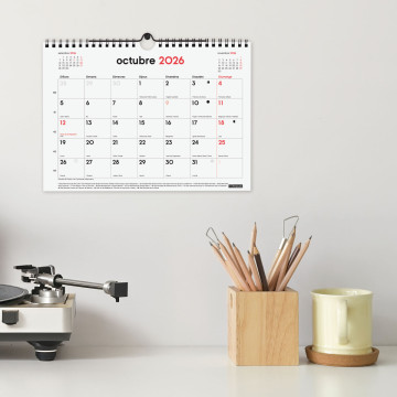 CALENDARI PARED ESP. M/V 210x150 CAT 16m ANY 2025