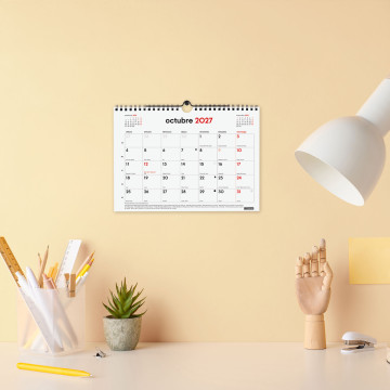 CALENDARI PARED ESP. M/V 210x150 CAT 16m ANY 2025