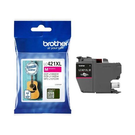 CARTUTX BROTHER (LC421XLM) MAGENTA 500f