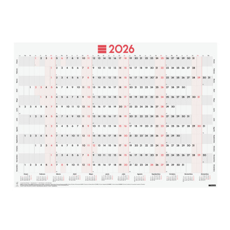 CALENDARI PARED (485x680) ANY/V APU+NORM 2CARES SP FINOCAM AÑO 2
