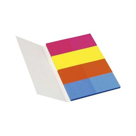 BANDERETES 20mm BL+GR+LI+TAR Fort (4x40u.) plastic