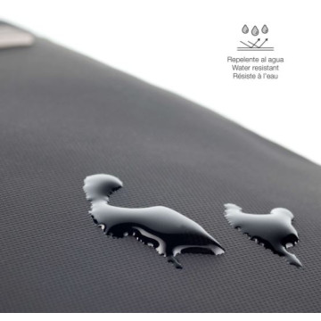 FUNDA TABLET / PORTATIL 13" MIQUEL RIUS TELA IMPERMEABLE NEGRE