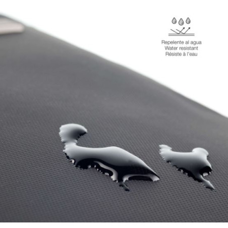 FUNDA TABLET / PORTATIL 13" MIQUEL RIUS TELA IMPERMEABLE NEGRE