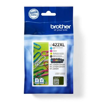 CARTUTX BROTHER (LC422xlVAL) PACK 4 COL 1x3.000f/3x1.500f