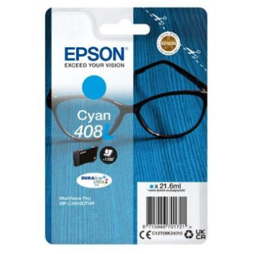 CARTUTX EPSON (C13T09K24)(408L) CIAN 1.700f