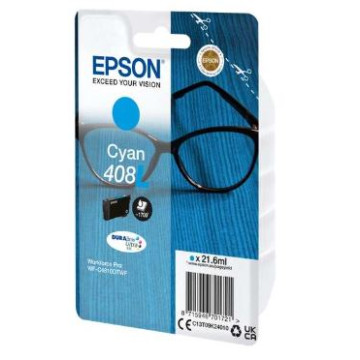 CARTUTX EPSON (C13T09K24)(408L) CIAN 1.700f