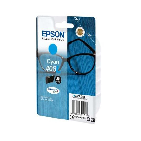 CARTUTX EPSON (C13T09K24)(408L) CIAN 1.700f