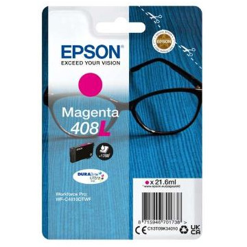 CARTUTX EPSON (C13T09K34)(408L) MAGENTA 1.700f