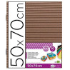 CARTRO ONDULAT CREMA 500x700mm 300g