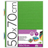 CARTRO ONDULAT VERDE 500x700mm 300g