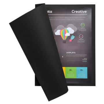 SUBCARPETA A4 (235x315) NEGRE  240g