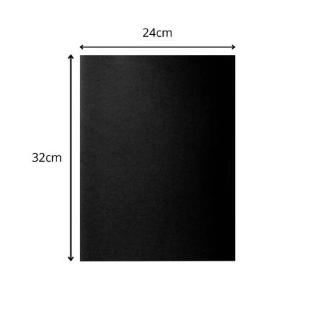 SUBCARPETA A4 (235x315) NEGRE  240g