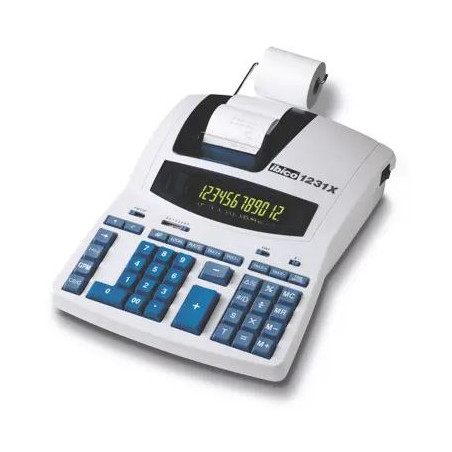 CALCULADORA PAPER 12D IBICO 1231X BICOLOR CORRENT 230x300mm GR51