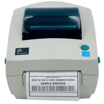 ETIQUETADORA TERMICA ZEBRA GC420D (CORTE MANUAL)
