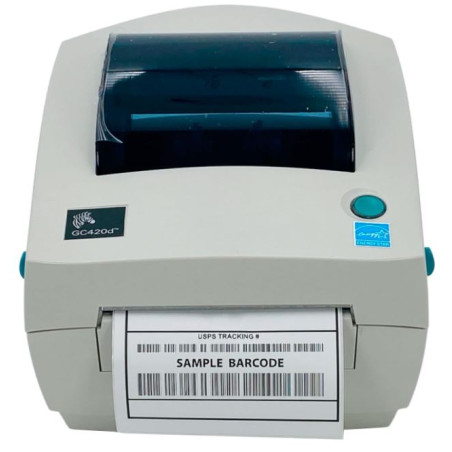 ETIQUETADORA TERMICA ZEBRA GC420D (CORTE MANUAL)