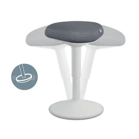 TABURETE ERGONOMICO LEITZ ACTIVE GRIS