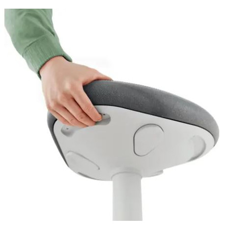 TABURETE ERGONOMICO LEITZ ACTIVE GRIS
