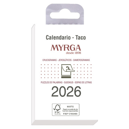 TACO CAL. PARED MYRGA 070X100                 (MYR1383) AÑO 2025