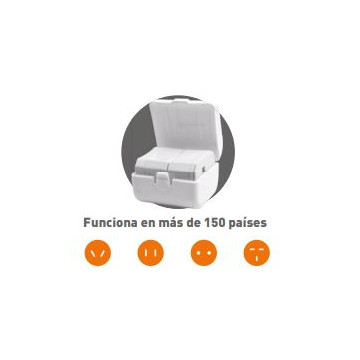 ADAPTADOR ENDOLL CORRENT INTERNACIONAL MULTIPLE 150 paisos