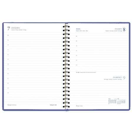 AGENDA ESP. 145x210 1DP 336f CAT. MYRGA MYR3206 ANY 2026
