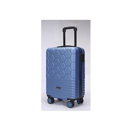 MALETA VIATGE TROLLEY 340x235x55 ABS BLAU