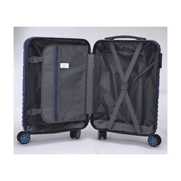 MALETA VIATGE TROLLEY 340x235x55 ABS BLAU