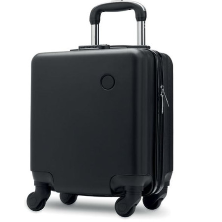 MALETA VIATGE TROLLEY 340x235x55 ABS NEGRE