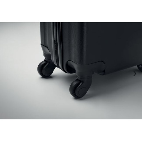 MALETA VIATGE TROLLEY 340x235x55 ABS NEGRE