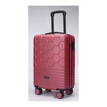 MALETA VIATGE TROLLEY 550x340x235 ABS CIRERA METALITZAT