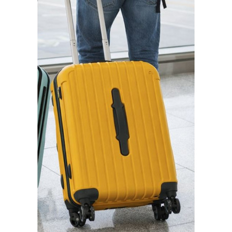 MALETA VIATGE TROLLEY 550x340x235 ABS CIRERA METALITZAT
