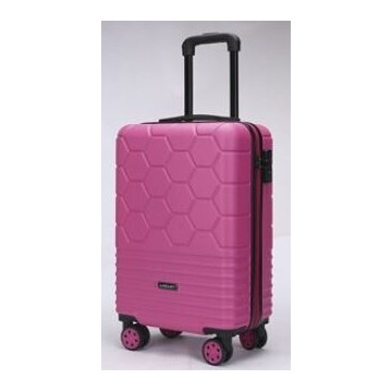 MALETA VIATGE TROLEY 550x340x235 ABS ROSA FUCSIA