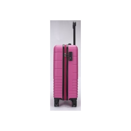 MALETA VIATGE TROLEY 550x340x235 ABS ROSA FUCSIA